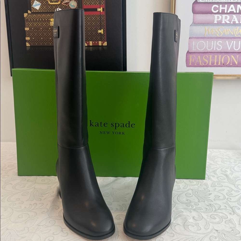 ♠️Kate spade Tall Shaft Boots. Ladies 8.5 - Picture 10 of 16
